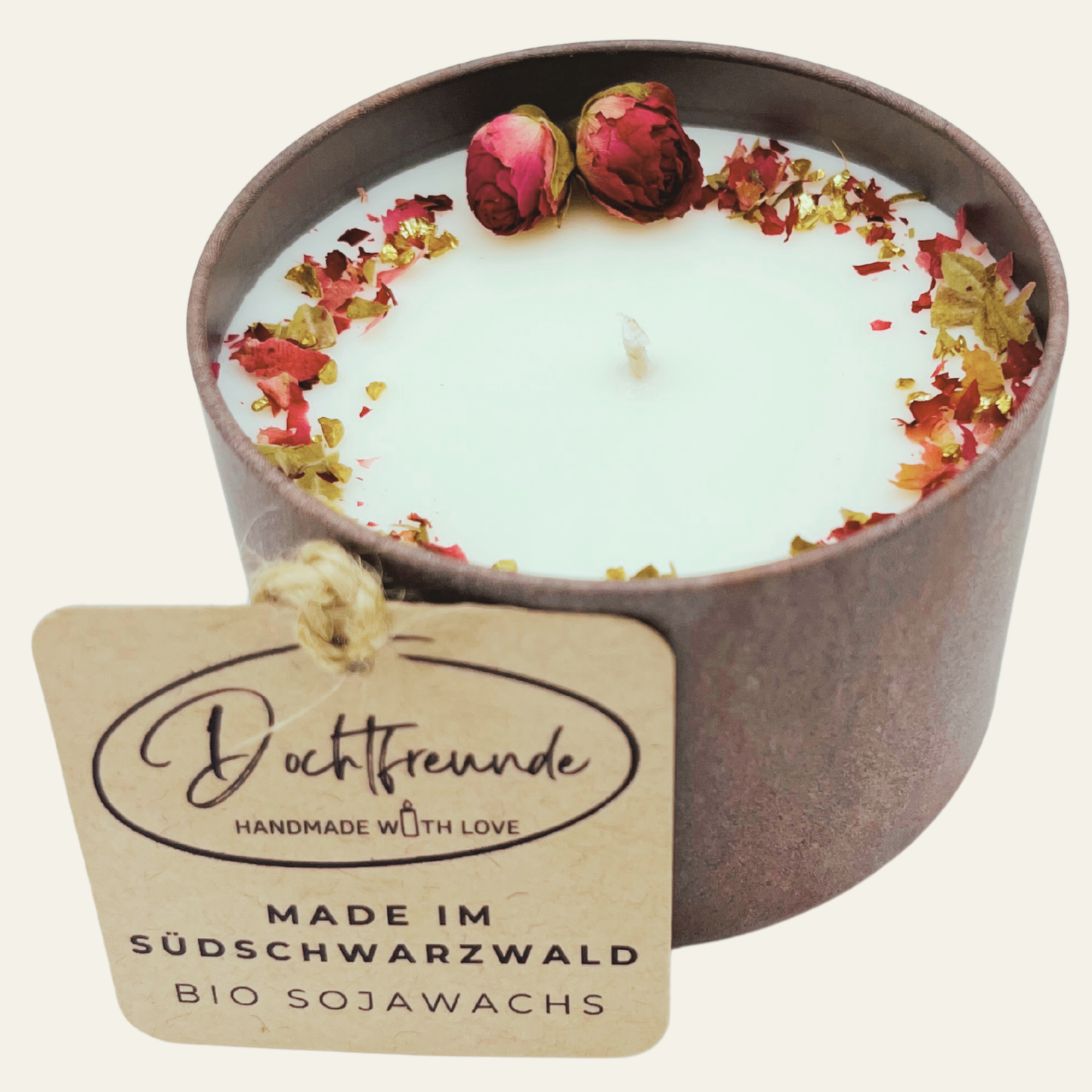 Handgemachte Duftkerze „Together We Make A Difference“ – Personalisierbares Geschenk für Gemeinschaft