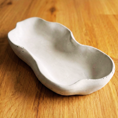 Design-Betonschale "Wave – handmade von DochtFreunde (Bild 7)