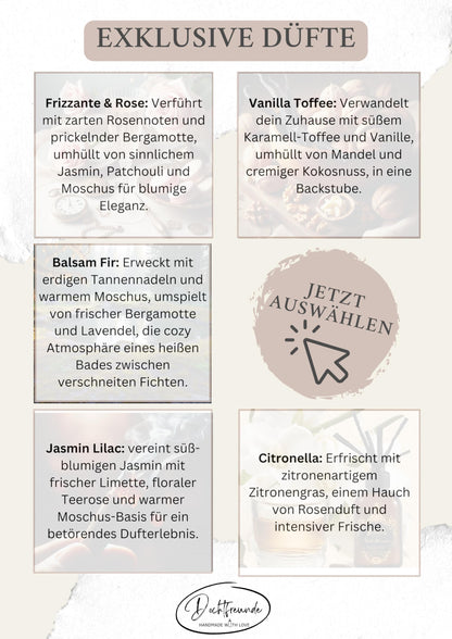 Lustige Duftkerze „Wir schenken uns nichts"