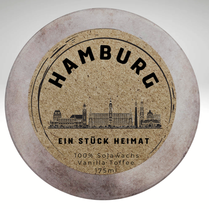 Personalisierte Duftkerze | Stadt-Design & 5 Duftrichtungen