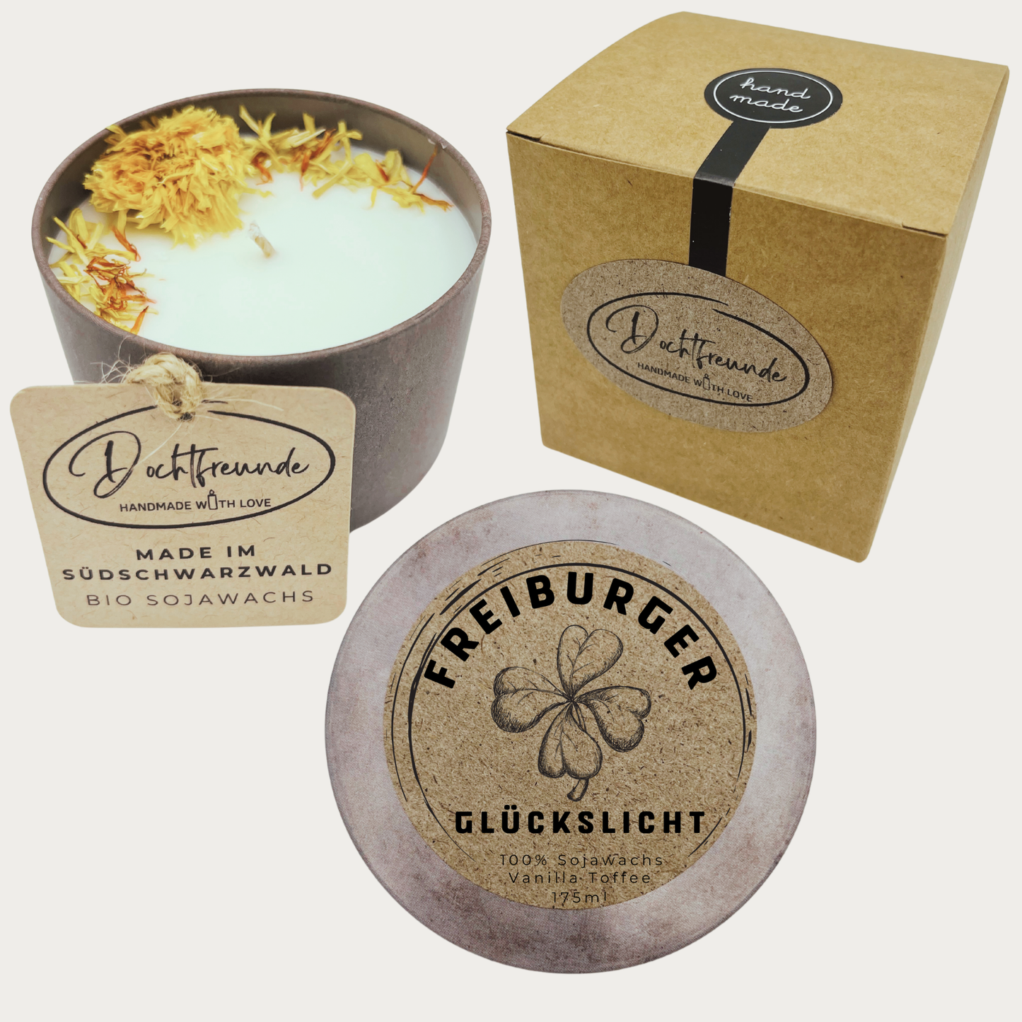 Personalisierte Duftkerze | Stadt-Design & 5 Duftrichtungen
