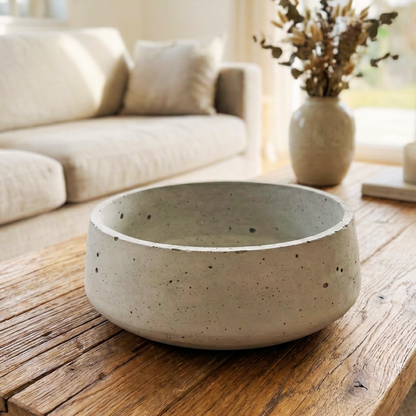 Betonschale "Schwarzwald-Massiv – handmade von DochtFreunde (Bild 6)