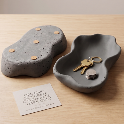 Design-Betonschale "Wave – handmade von DochtFreunde (Bild 8)